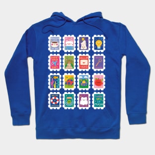 Postage Stamps Hoodie
